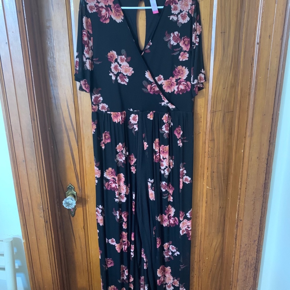 Floral jumpsuit